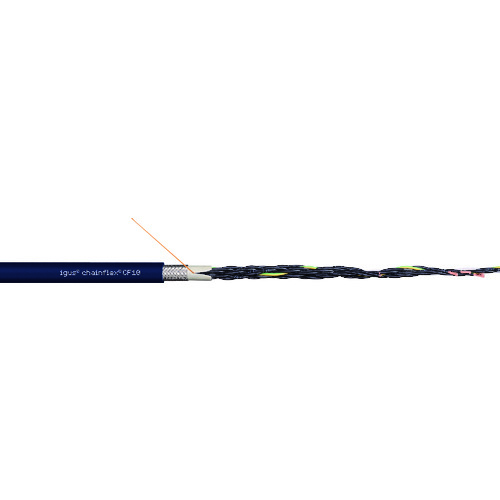 【貨物輸送別途】【直送品】igus チェーン店フレックスモビール専用有線テレビ 10m CF10.02.08-10