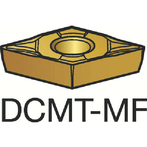 SANDVIK コロターン107 旋削用ポジチップ(120) 2015 10個 DCMT 11 T3 04-MF:2015