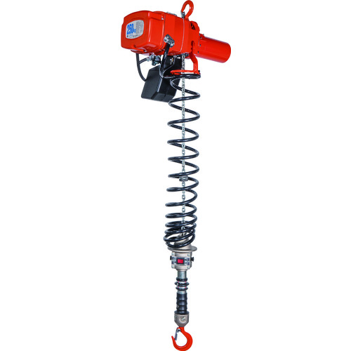 【送料別途】【直送品】象印 アルファスライドグリップ電気チェーンブロック(単相100V 2速選択型 揚程2.1M 定格荷重100KG) ASWL-01