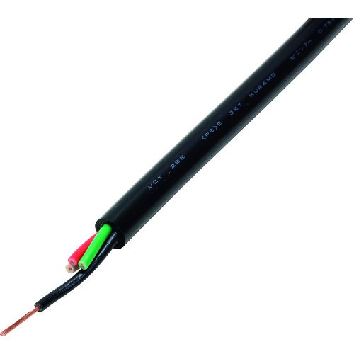 【送料別途】【直送品】倉茂電工 ビニソフト VCT 222 100M VCT222 8X0.75SQ-100