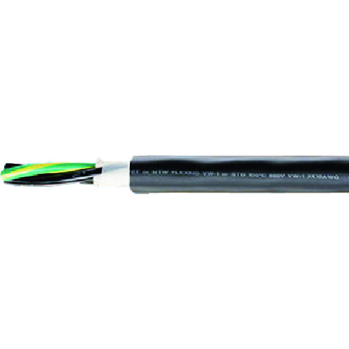 【送料別途】【直送品】太陽ケーブルテック 電気機器電源用コード STO(N)/TC LF 100M UE/STO(N)/TC 4EX10AWG-100