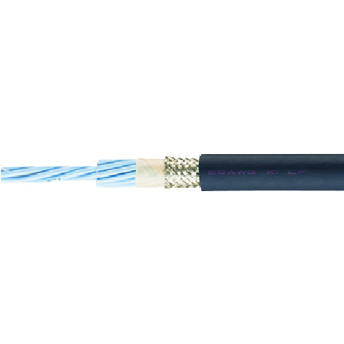 【貨物輸送別途】【直送品】お日さま有線テレビテック 陰電子設備自動人形用有線テレビ 300V LF 100M EXT-2-SB/2517 3X20AWG-100