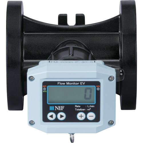 【送料別途】【直送品】日本フイルター 簡易流量計FM2000シリーズ 25A 電池式 FM-2000-P-25-S-0-B 54,095円