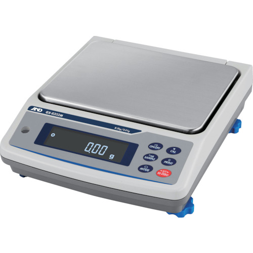 【貨物輸送別途】【直送品】A\u0026D 防塵・雨合羽型目盛り調整用重し内蔵中量級天びん GX-8202M 原則として目盛り調整付き添い人 GX8202M-00A00
