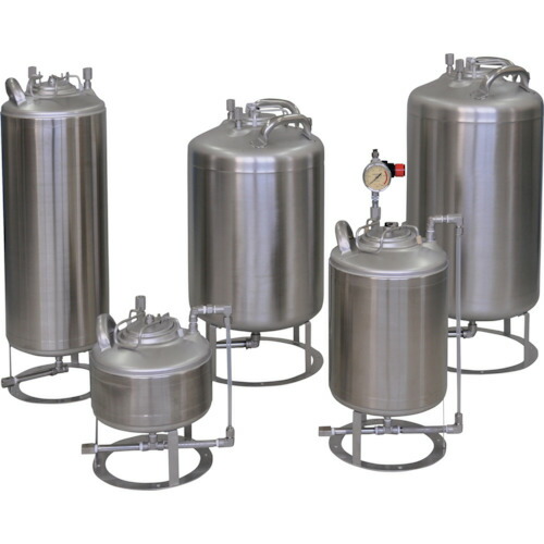 【貨物輸送別途】【直送品】ユニコントロールズ ステンレス鋼翦断応力入れもの 10L TM10B-316L