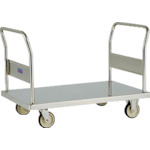 【送料別途】【直送品】テックサス ステンレス台車 900X600 SUSφ125ウレタン車 NW-9060DWH 159,803円