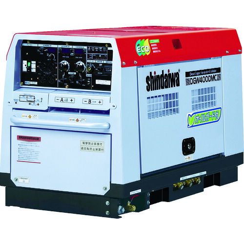 【送料別途】【直送品】新ダイワ ディーゼルエンジン溶接機・兼発電機 400A DGW400DMC