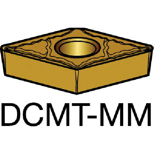 SANDVIK コロターン107 旋削用ポジチップ(120) 2015 10個 DCMT 11 T3 04-MM:2015