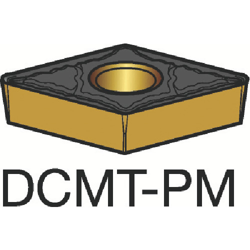 SANDVIK コロターン107 旋削用ポジチップ(120) 5015 10個 DCMT 11 T3 08-PM:5015