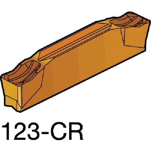 SANDVIK コロカット1・2 突切り加工用チップ(320) 1125 10個 N123F2-0250-0003-CR:1125