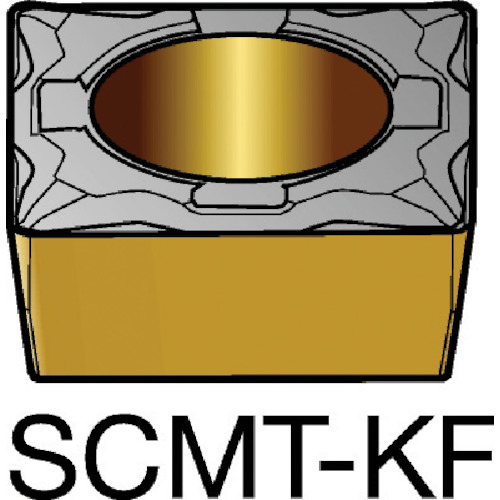 SANDVIK コロターン107 旋削用ポジチップ(120) 3005 10個 SCMT 09 T3 04-KF:3005