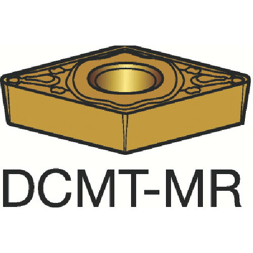 SANDVIK コロターン107 旋削用ポジチップ(120) 2025 10個 DCMT 11 T3 08-MR:2025