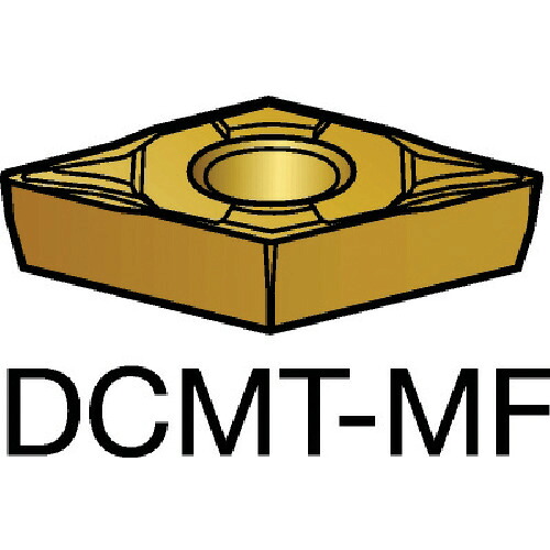 SANDVIK コロターン107 旋削用ポジチップ(120) 2025 10個 DCMT 11 T3 08-MF:2025