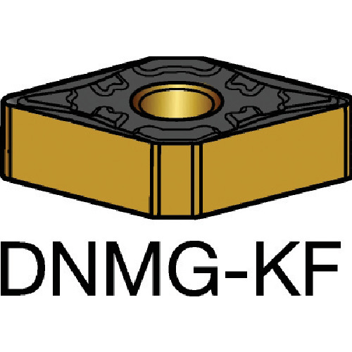SANDVIK T-Max P 旋削用ネガチップ(110) 3005 10個 DNMG 15 04 08-KF:3005