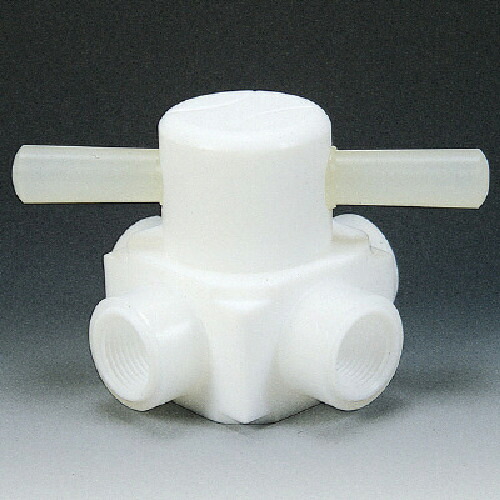 フロンケミカル フッ素脂(PTFE)刃針四方弁膜圧入型 RC3/8 NR0008-002