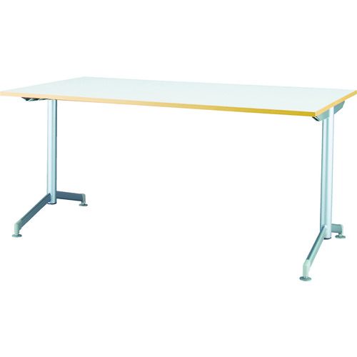 【送料別途】【直送品】アイリスチトセ リフレッシュテーブル フーク T字脚 1200&times;750 ホワイト CFKTT1275G-W｜工具屋「まいど！」