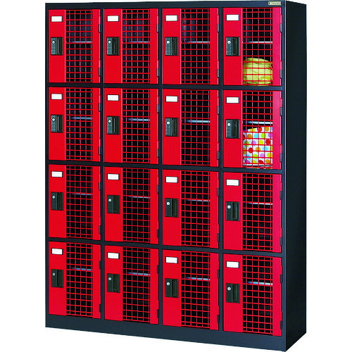 【貨物輸送別途】【直送品】光葉 ワイヤーメッシュロッカー WMSR4-4