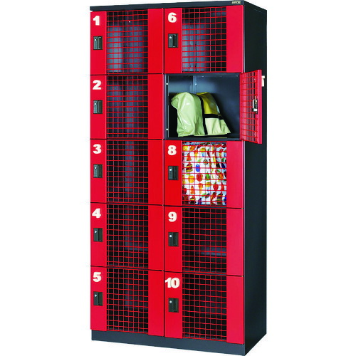 【貨物輸送別途】【直送品】光葉 ワイヤーメッシュロッカー WMTH2-5