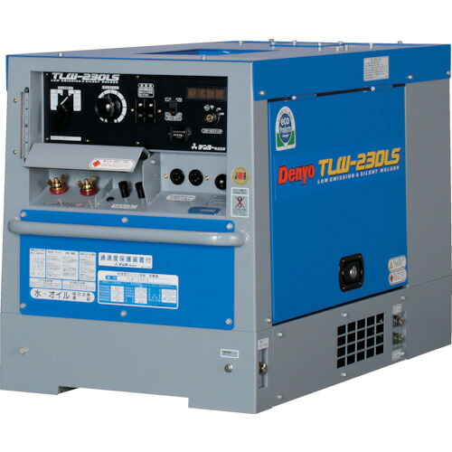 【送料別途】【直送品】デンヨー 防音型ディーゼルエンジン溶接機 溶接棒径2.6~5.0mm TLW-230LS