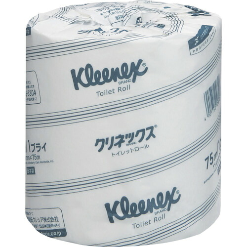 【送料別途】【直送品】クレシア トイレットペーパー クリネックストイレットロール 75mシングル(10820/10821) 10821