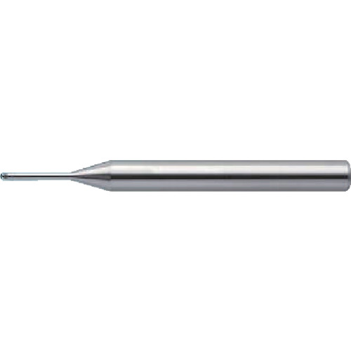 ユニオンツール 2枚刃CBNハイグレードロングネックボールR0.15×効果のある長1.5×刃長0.24×全長50 CBN-LBF2003-015