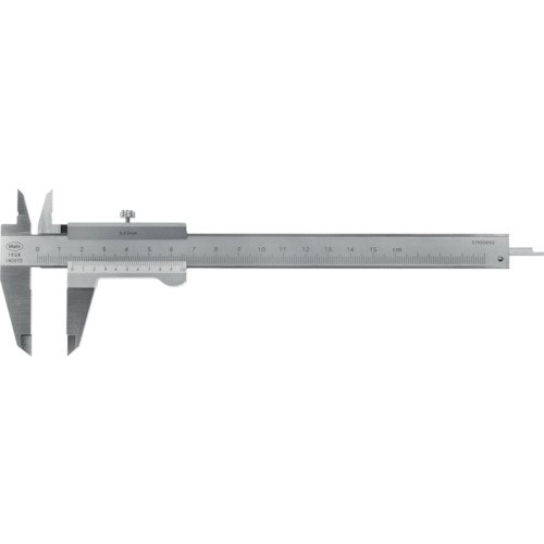 マール 標準ノギス バーニヤ ノギス 16GN 測定範囲0～150mm 最小表示0.02mm(4100650) 16GN 150 6,420円