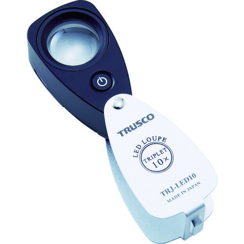 TRUSCO LEDともし火付10倍ルーペ TRJ-LED10