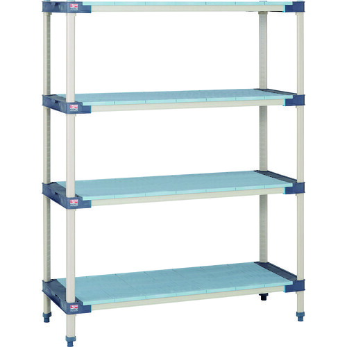 【送料別途】【直送品】エレクター メトロマックス4 フラットマット+抗菌樹脂製ポール 1520×620×1378 4段 MAX4-2460F-MX54P-4|工具屋「まいど!」