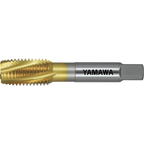 ヤマワ チタンコーティング通り穴用スパイラルタップ AU+SL P4 M20X1.5 AU+SL-P4-M20X1.5|工具屋「まいど!」