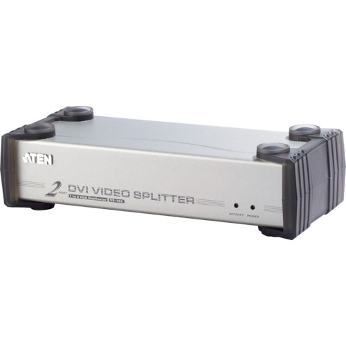 ATEN 映像媒体分かち合う器 DVI / 1インプット / 2最終生産物 / オーディオ /シングル繋がり相応う VS162