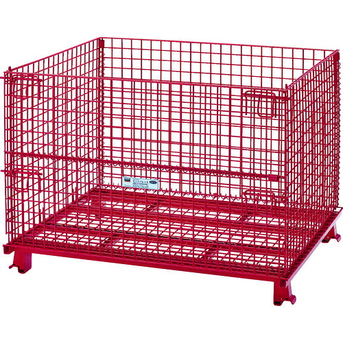 【貨物輸送別途】【直送品】TRUSCO サイバー空間調色板 1200X1000X890 粉体ペンキ塗り 赤 T1012AR