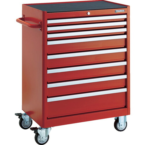 【貨物輸送別途】【直送品】TRUSCO 巻き押し入れ 抽き出し8段 50X3 100X4 150X1 TRC-341R