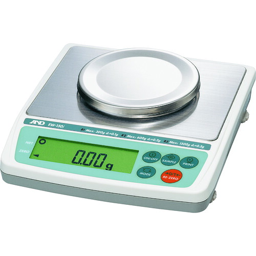 【送料別途】【直送品】A&D パーソナル天びん EW150i 一般校正付 EW150I-JA-00A00