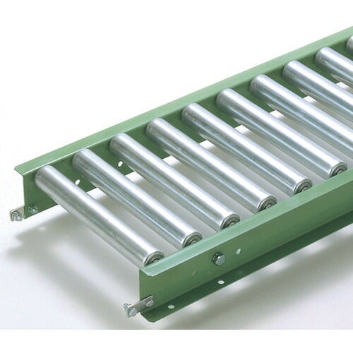 【貨物輸送別途】【直送品】マキテック スチール写真製ローラーコンベヤR4214P型1000LX250WX100P R4214PX1000L250W100P