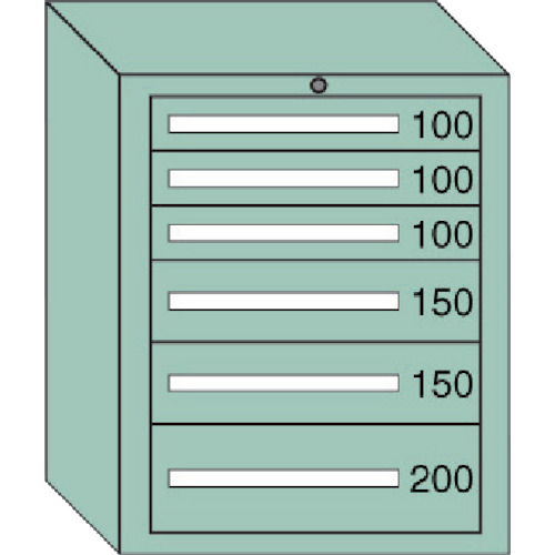【貨物輸送別途】【直送品】os 中量押し込み 間口693×奥ふかさ557×高さ881粍 6-806