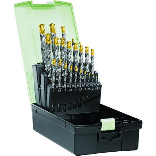 タイテックス ツイストドリルセット DA110-SET-1-10.5-WZ90AJ|工具屋「まいど!」