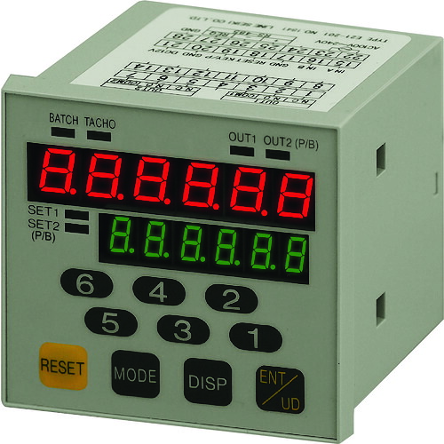 伝達ルート精機 メール交換役立つこと付 プリセットカウンタ E21-201