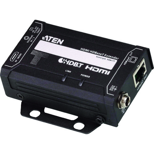 ATEN 映像媒体取りひろげる腕っこきトランスミッター/HDMI/4K相応う/ HDBaseT / 最長150m(1080p) VE811T その他-DIY・工具