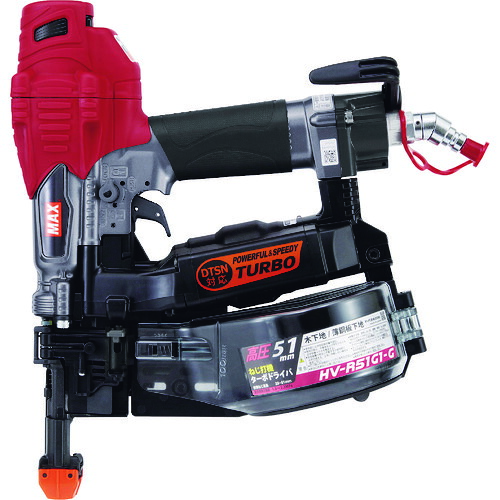 MAX エア湖ねじ打機ターボドライバ HV-R51G1-G 高さ312×幅116×全長300粍 HV-R51G1-G