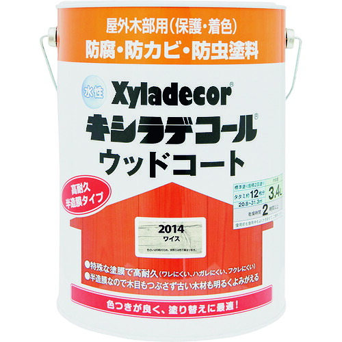 KANSAI 水溶性XD白木厚地の外套S ワイス 3.4L 00097670430000