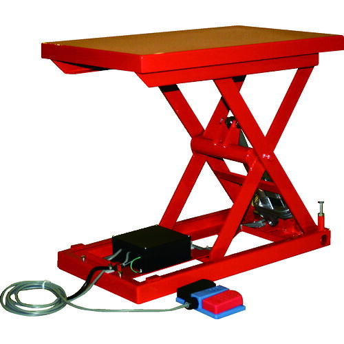【送料別途】【直送品】TRUSCO テーブルリフト100kg(電動Bねじ式200V)400×650mm HDL-H1046R-22 112,782円