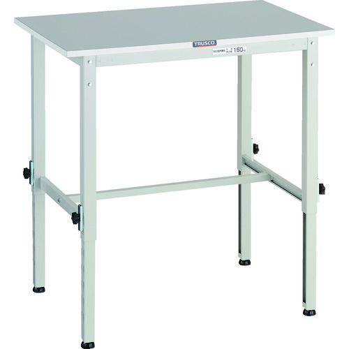 【送料別途】【直送品】TRUSCO RAEM2型高さ調節作業台 RoHS2対応天板 900X750 ホワイト色 RAEM2-0975 W