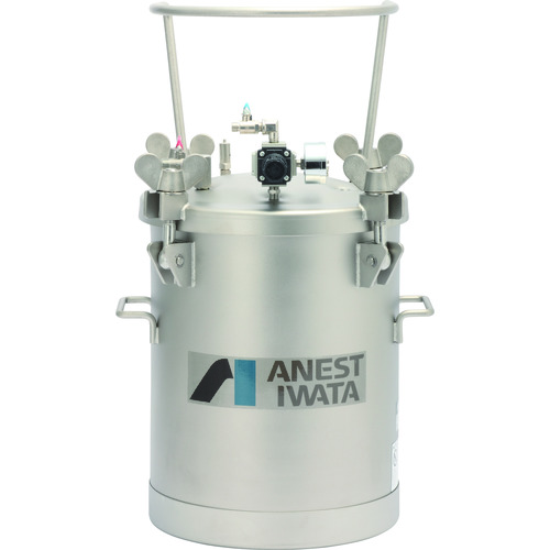 【貨物輸送別途】【直送品】アネスト岩田 ステンレス鋼加圧貯蔵タンク 攪拌器不含仕様 25L COT-20B