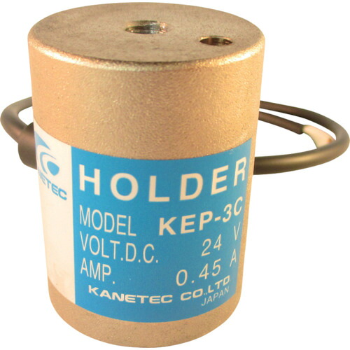 カネテック 丸型永電磁ホルダ 径30mm×高さ40粍 KEP-3C