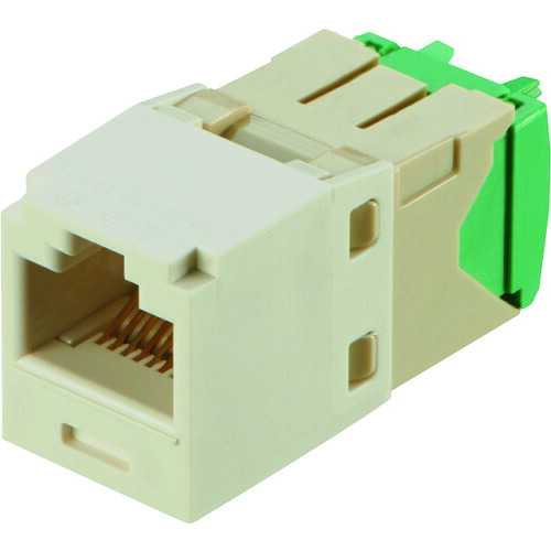 PANDUIT 科目6 モジュラージャック(細径印字機) TG印字機 28・30AWG 白 10個 CJT688TGWH