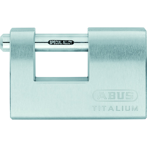 ABUS カンヌキ式円柱南京錠 幅90粍 TITALIUM 98TI/90