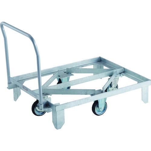 【送料別途】【直送品】TRUSCO ネットパレット台車 0810用 ハンドル付 RBPC-0810H