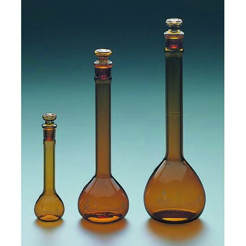 【送料別途】【直送品】クライミング 2031 メスフラスコ(茶) 1000ML 2031-10-10