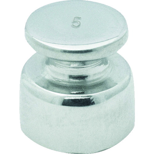 TRUSCO OIML 円筒分銅 F1級 5g MLCF1-5G