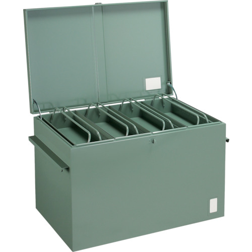 【貨物輸送別途】【直送品】TRUSCO 大型車載用物の具箱 中皿付 900X600X600 F-960